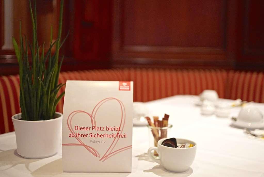 อาเมเดีย โฮเทล แอนด์ สวีท ไลพ์ซิช Hotel ไลป์ซิก ร้านอาหาร รูปภาพ